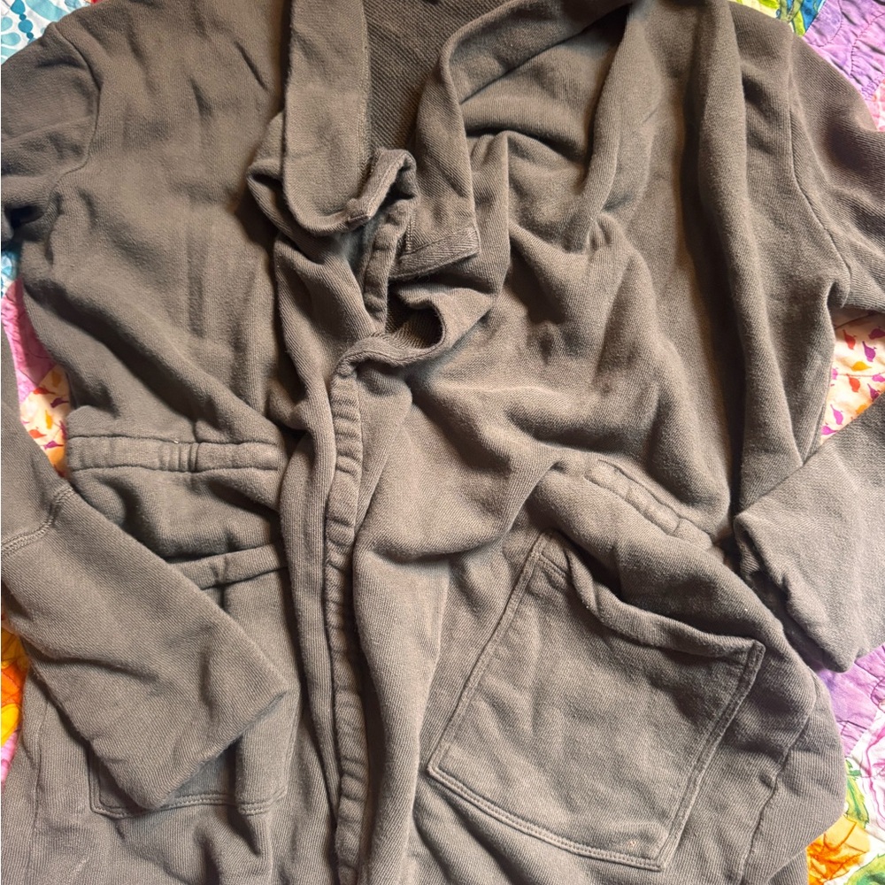 Caslon Textured Brown Knit Sweater
